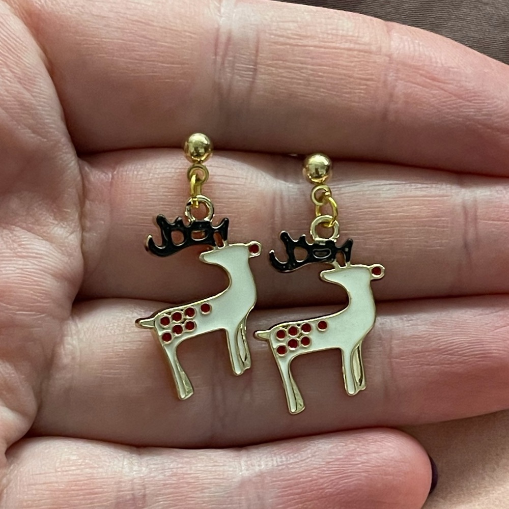 Christmas earrings